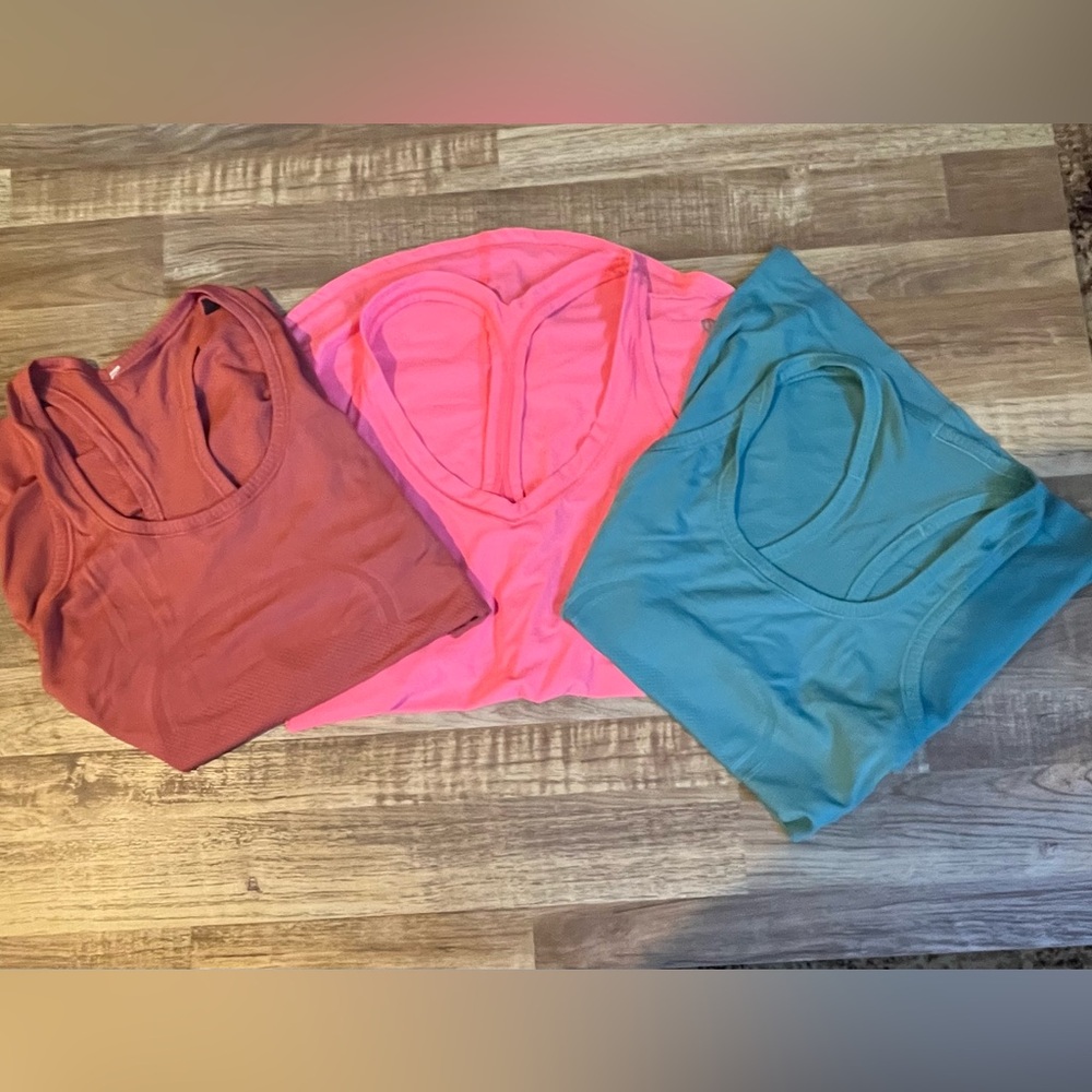3 Lululemon Tank Tops - Picture 1 of 16